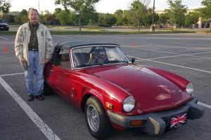 Bob Bumbalough,s Triumph Spitfire