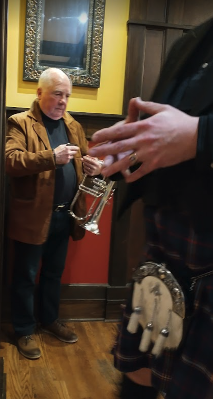 Burns musicians